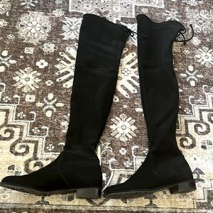 Stuart Weitzman  over the knee boots.